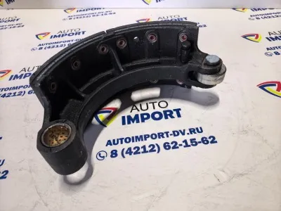 Колодка тормозная ведущего моста, верхняя в сборе JAC