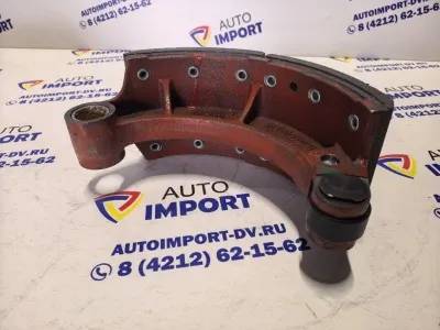 Колодка тормозная передней оси, нижняя в сборе JAC