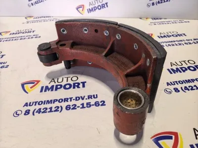 Колодка тормозная передней оси, верхняя в сборе JAC