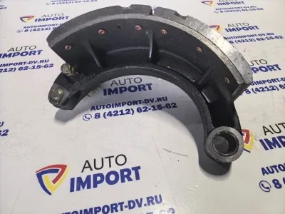 Колодка тормозная  в сборе, нижняя JAC